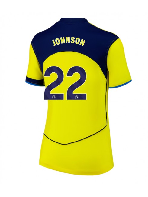 Tottenham Hotspur Brennan Johnson #22 Replika Tredje Kläder Dam 2025-26 Kortärmad Tottenham Hotspur Brennan Johnson #22 Replika Tredje Kläder Dam 2025-26 Kortärmad